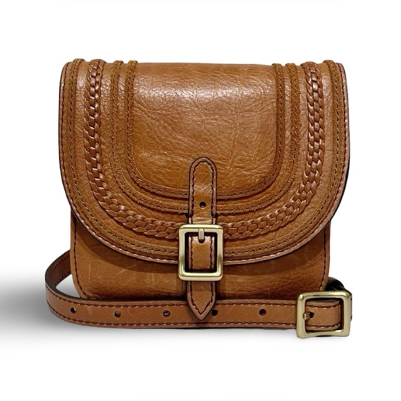 Fossil Handbags - NWOT! FOSSIL FESTIVAL COWHIDE LEATHER FANNY PACK/BUM BAG, MSRP: $108